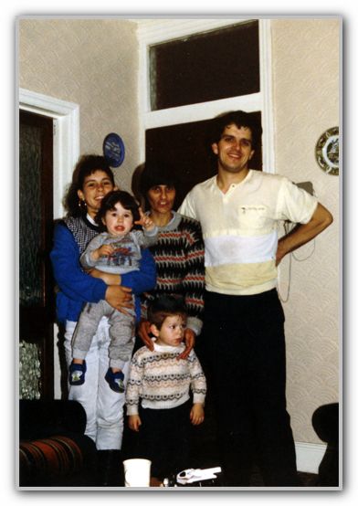 Mum LJ Cousin Micheal and his Children